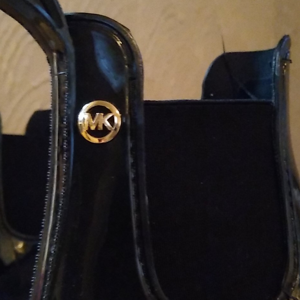 MK Black rain boots - Picture 3 of 4
